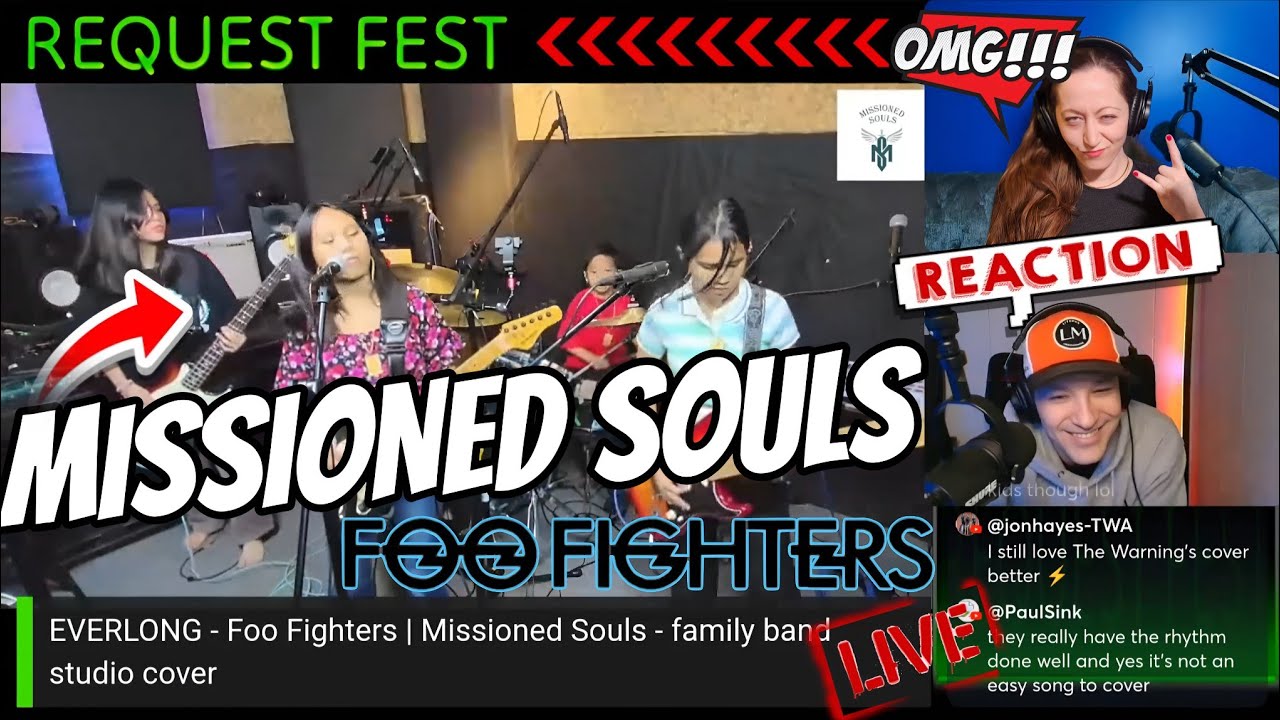 OMG!! EVERLONG - Foo Fighters | Missioned Souls - COVER [REACTION]