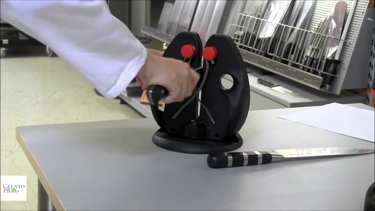 Comment aiguiser avec Aiguiseur Dick Rapid Steel Action avec socle