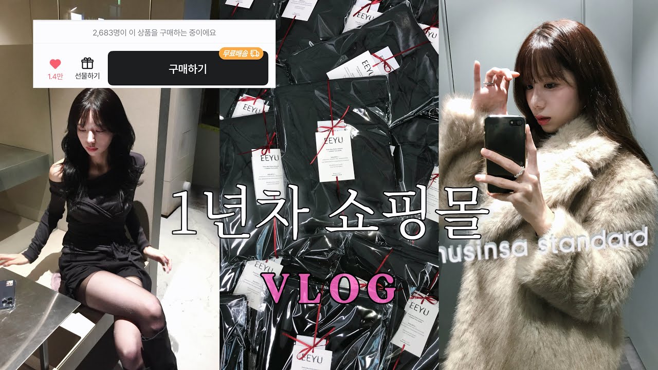 어쩌다 2000장 넘게 팔렸을까 🎶/1인쇼핑몰 사장 브이로그/포장영상/vlog