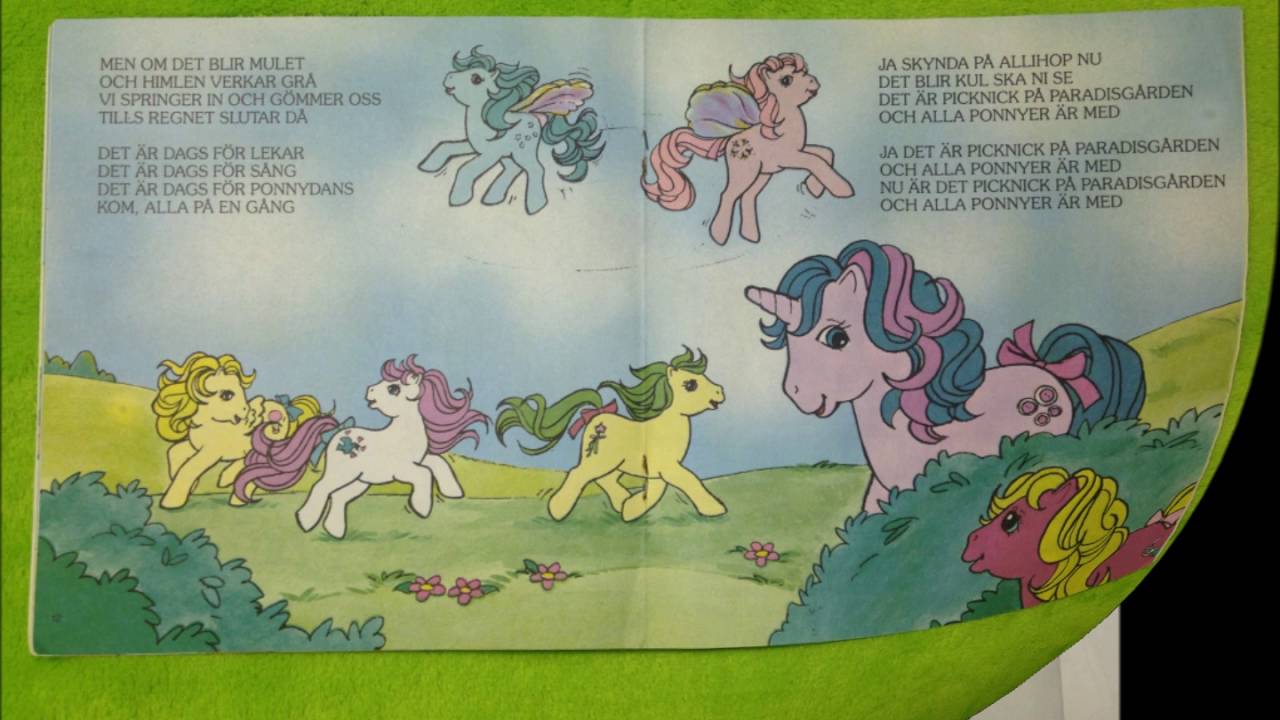 Hasbros MUSIKSAGA My Little Pony - Picknick på Paradisgården
