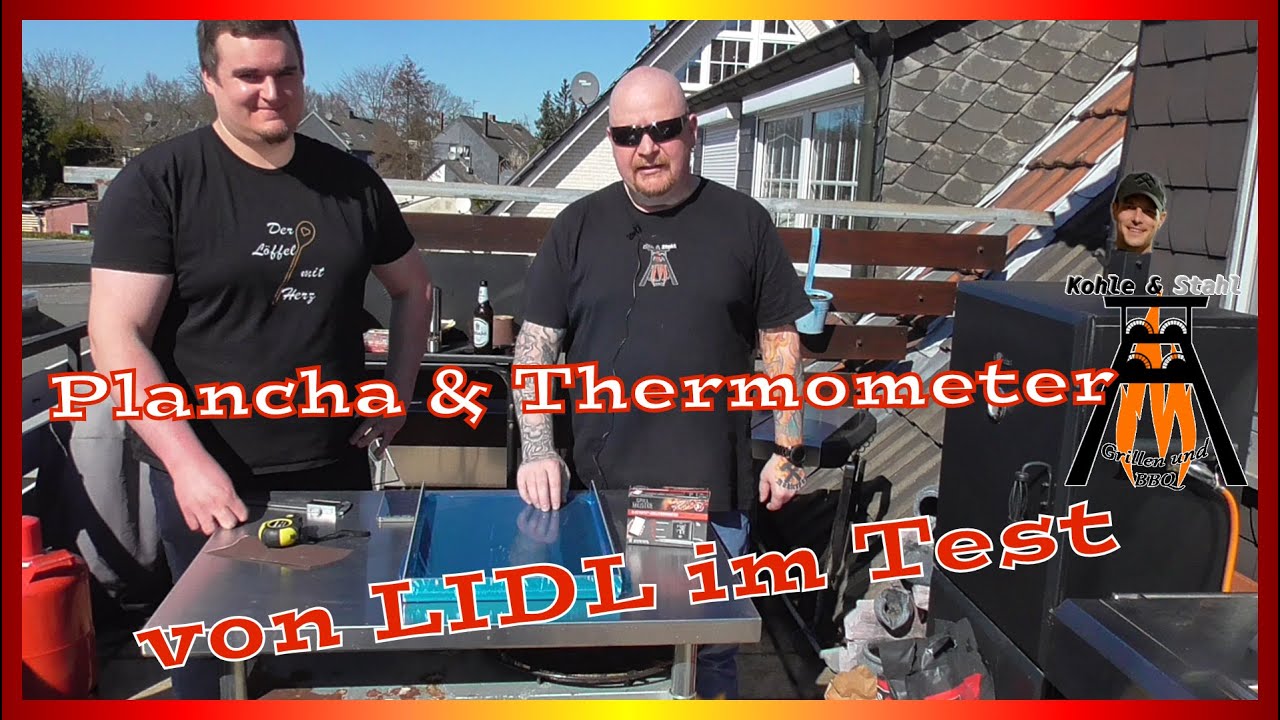 Die LIDL Plancha und Thermometer im Test - Discounter Gadgets & Zubehör Teil 1 - K&S #Folge - 098