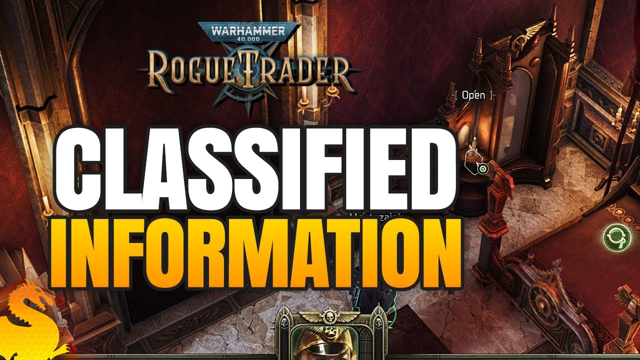 Руководство по заданию &laquo;Секретная информация&raquo; &mdash; W40k ROGUE TRADER