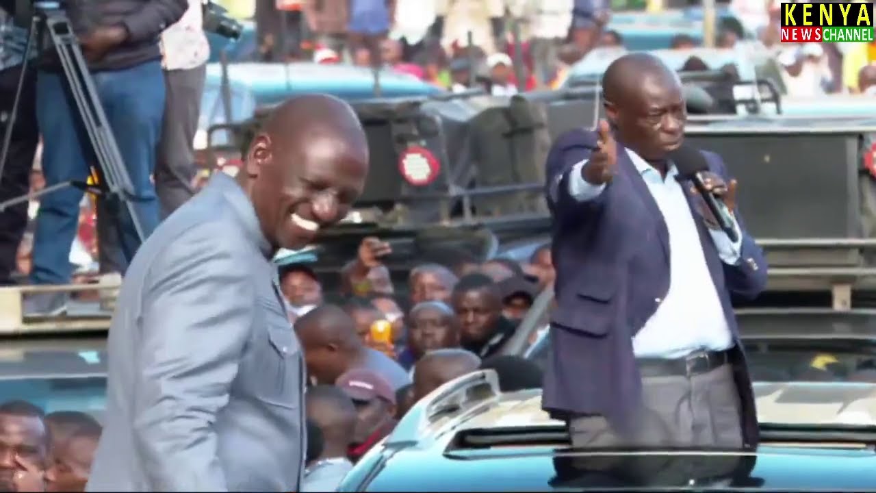 'MAMBO NI MATATU' Gachagua cracks Ruto today in Kieni Nyeri