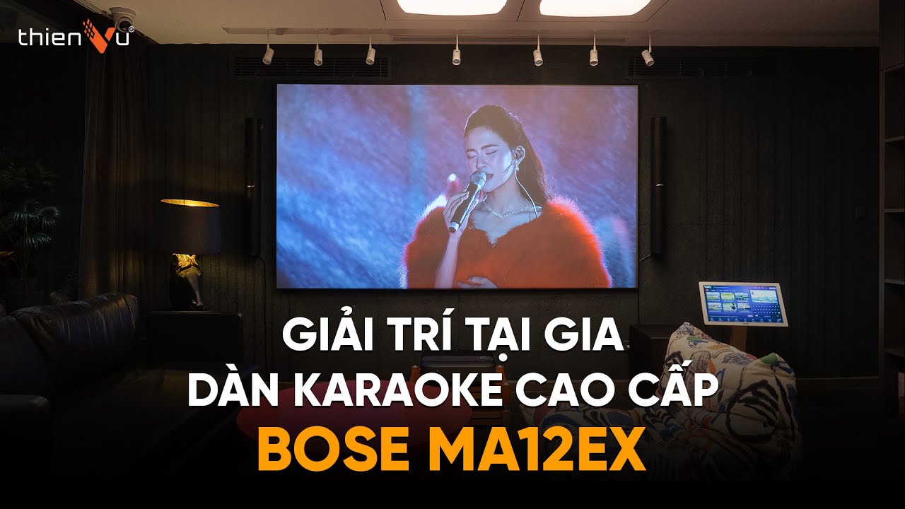 Lắp Đặt Dàn Karaoke Column Array BOSE MA12EX: Khách Đổi Từ JBL Sang Bose