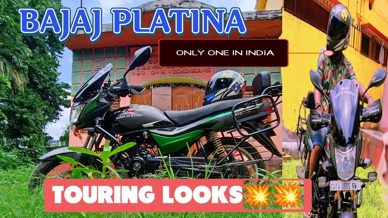 BAJAJ PLATINA MODIFICATIONS 2022 BEST TOURING MODIFIED