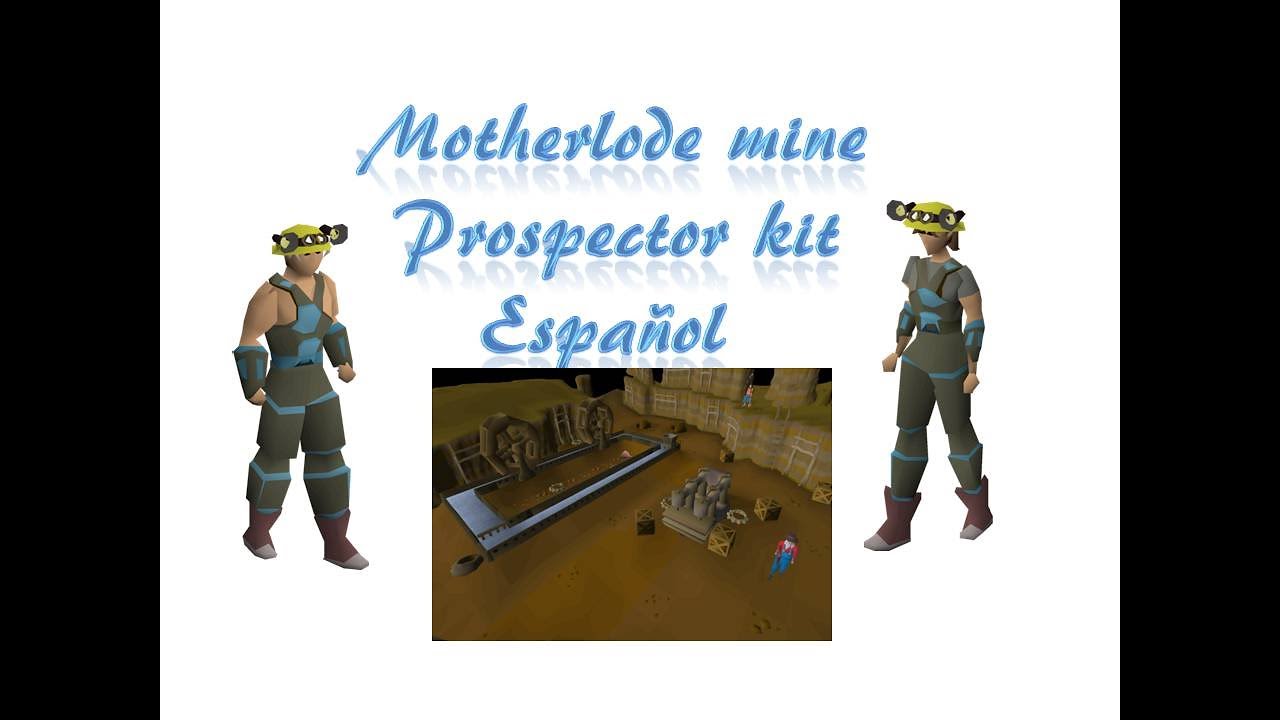 Guía Básica de Motherlode Mine y obtener el Prospector Kit OSRS Español
