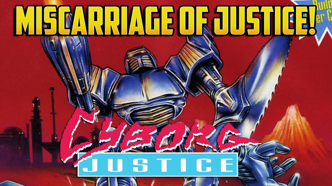 NO JUSTICE! RETRO RAGE: Cyborg Justice! (Megadrive/Genesis)