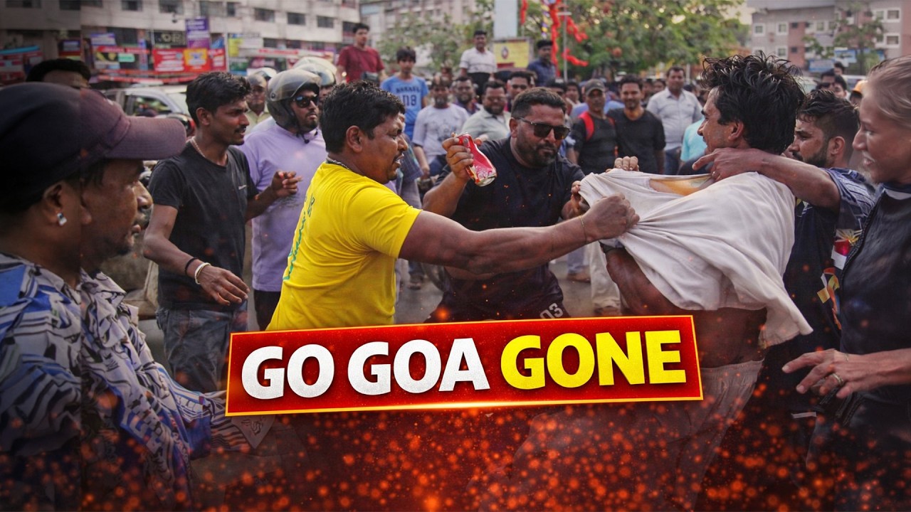 #GoGoaGone! Группа туристов из Карнатаки напала на местного жителя из-за незначительного ДТП в Ма...