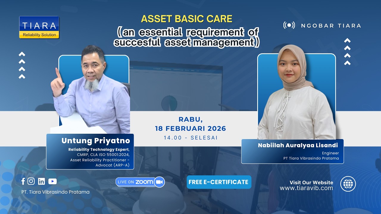 ASSET BASIC CARE (an essential requirement of succesful asset management) - NGOBAR TVP