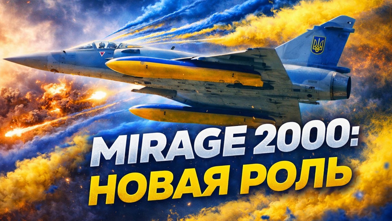 Украинские Mirage 2000 начали бомбить позиции РФ