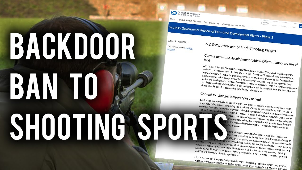This Would Kill Shooting Sports!