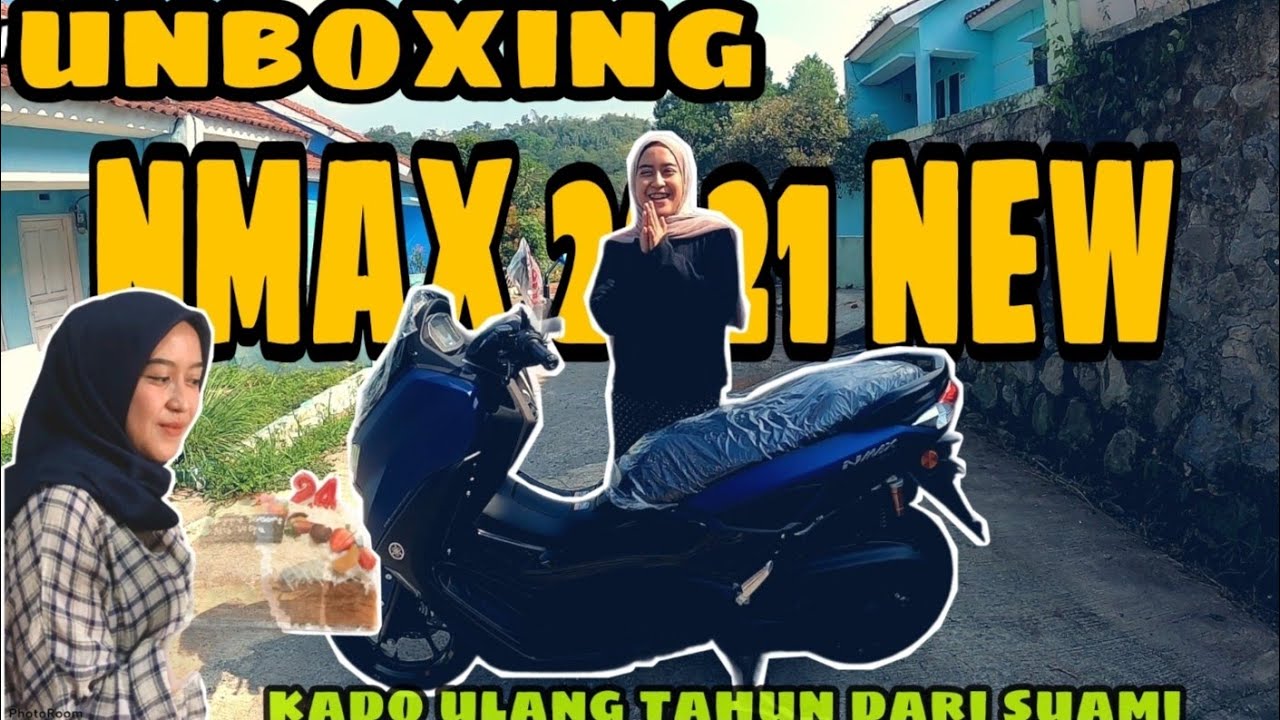 Nmax 2021 | Unboxing dan Test Ride | Hadiah ulang tahun dari suami