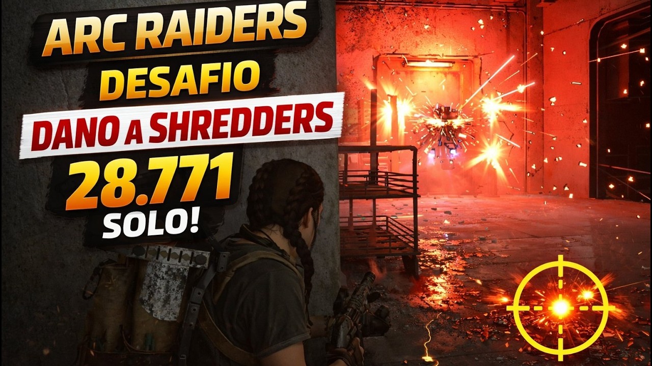 Arc Raiders - Desafio cause dano a trituradores 28.771 solo