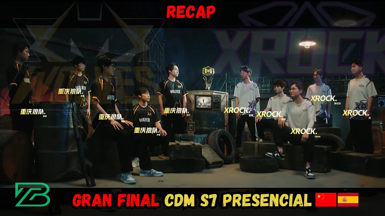 RECAP: GRAN FINAL CDM S7 CHINA: WOLVES vs XROCK (DYG) - PRESENCIAL | COD MOBILE