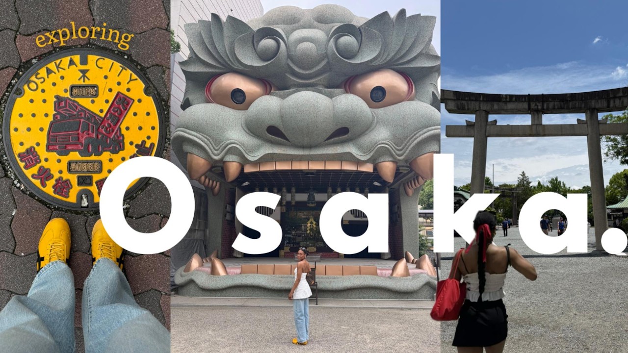 Exploring Osaka | Vintage Bag Shopping, Sightseeing and Reuniting with a Friend!