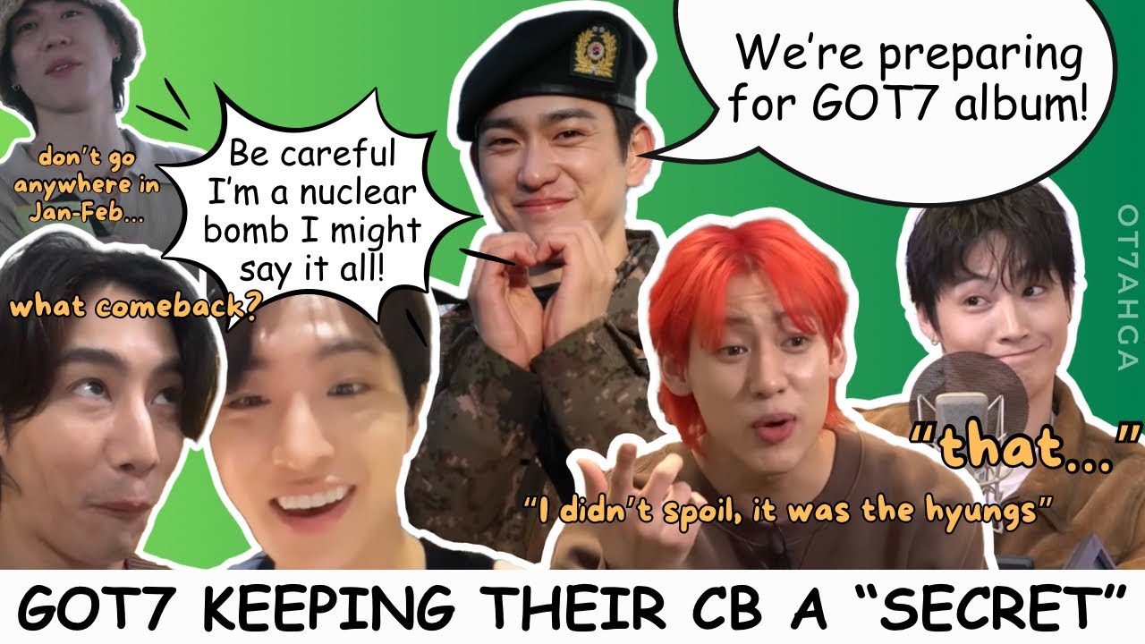 GOT7 Keeping their Comeback a Secret: ✨Mission Failed✨