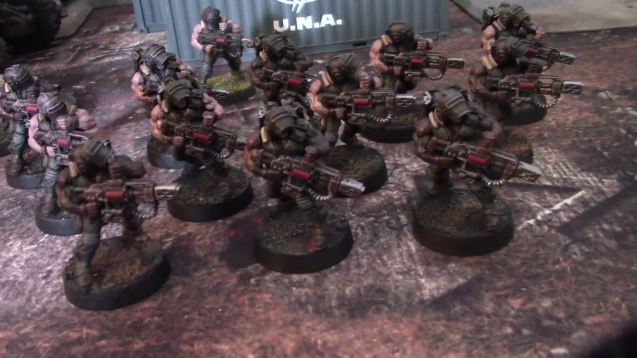 Catachan Jungle Fighters reinforcements- lascannons and meltas