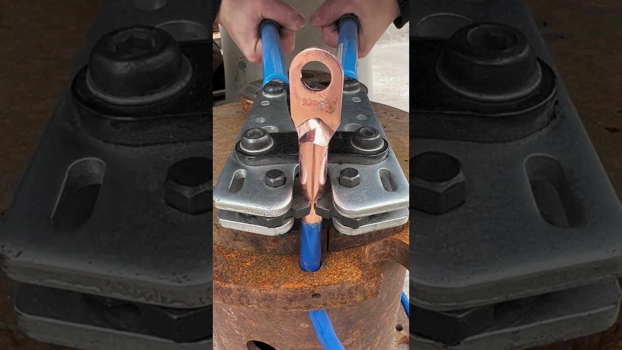 Manual wire crimping pliers #Good tools to share #High-efficiency hardwaretool