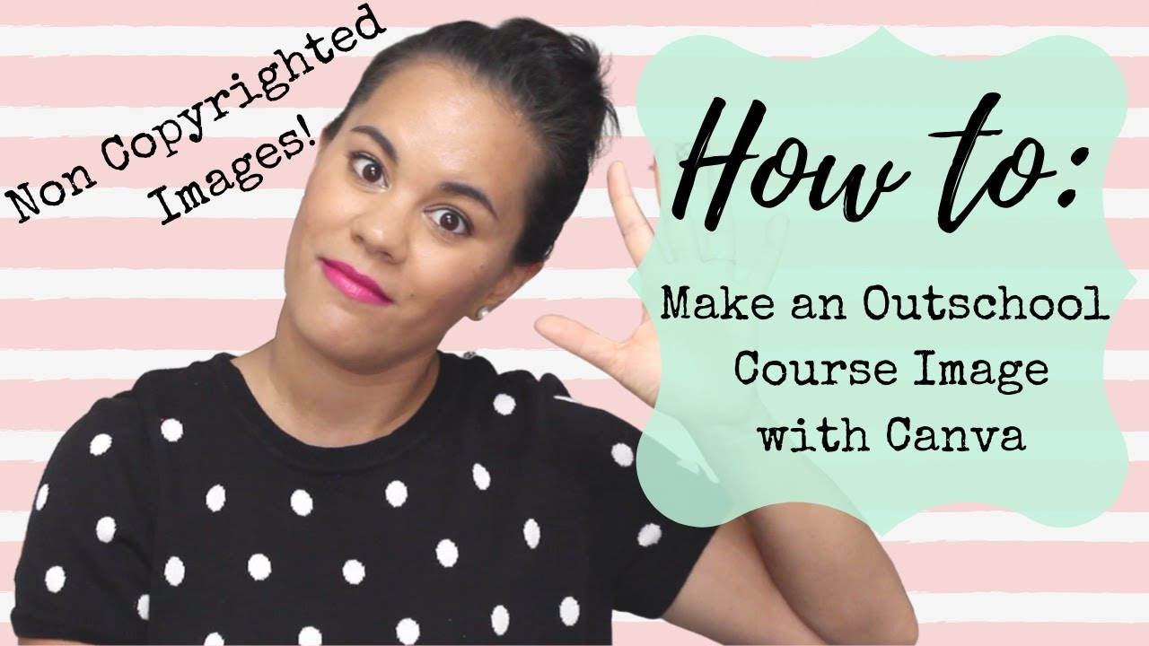 How to Make an Outschool Course Image with Canva