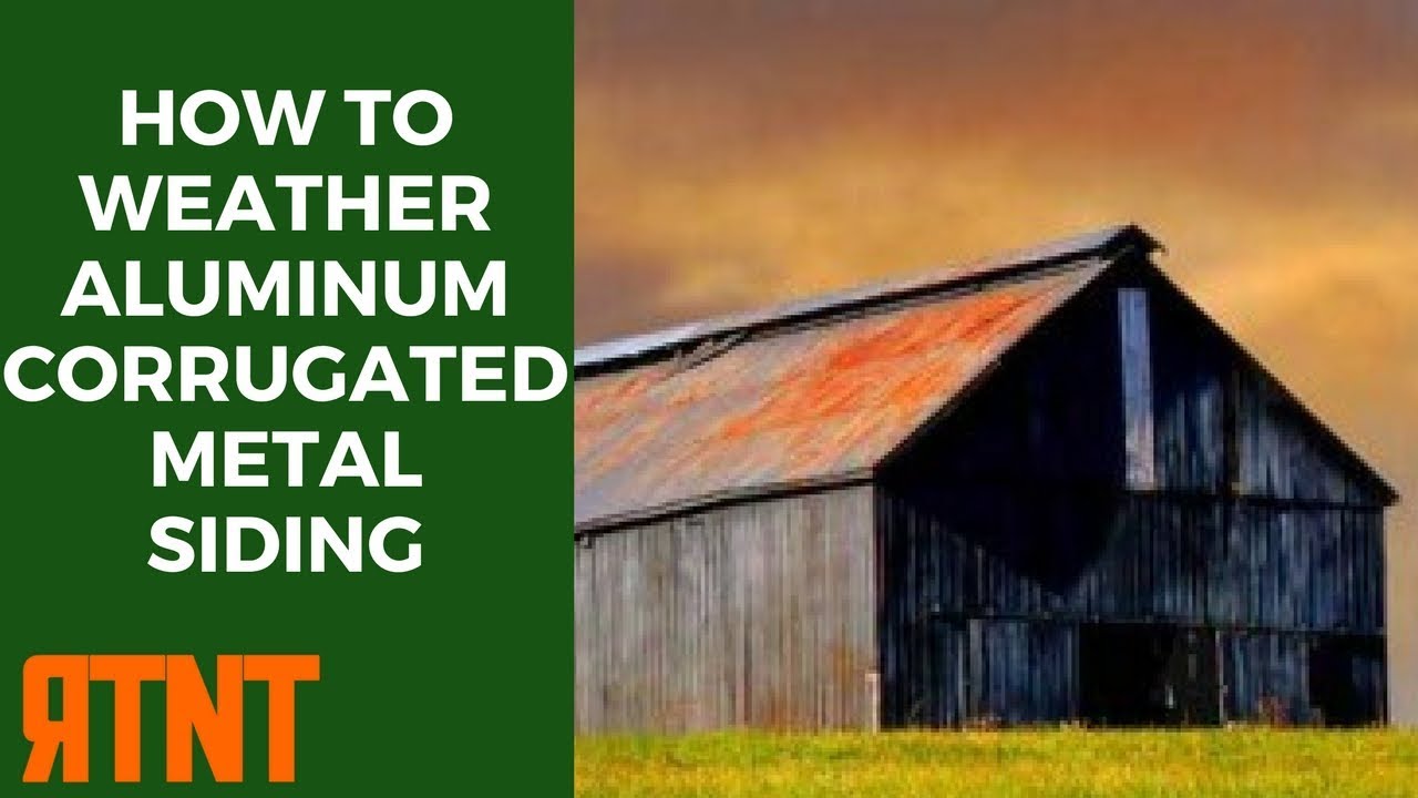 How to Weather Corrugated Metal Siding Made from Aluminum