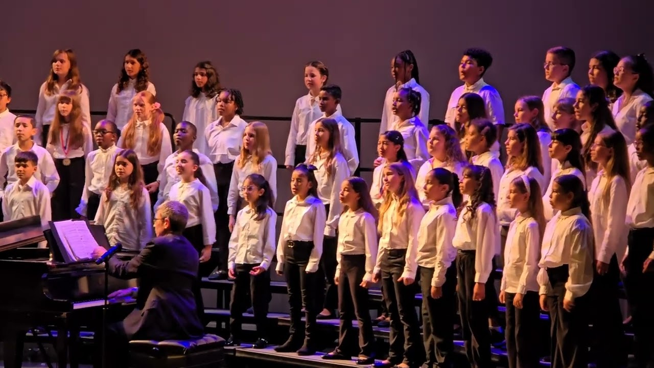 Pacific singing at the All County Choir concerto 2/19/24