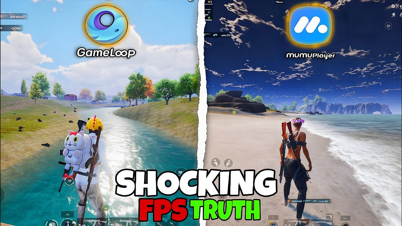 BGMI On Mumu Player vs Gameloop ⚔️ Emulator | FPS & Smoothness Test | Mumu Player 12 vs Gameloop ✅