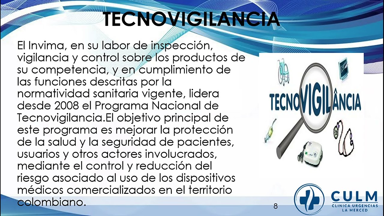 CAPACITACION  DE FARMACOVIGILANCIA   TECNOVIGILANCIA