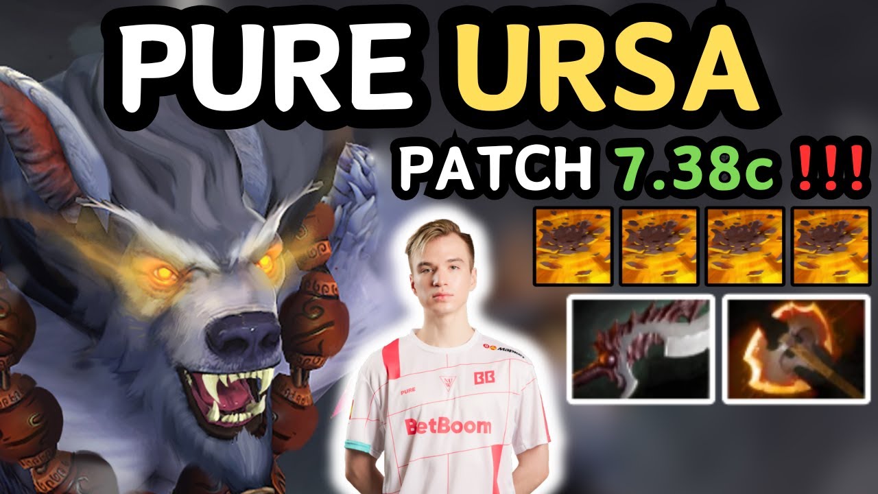 🔥  Pure URSA Carry Gameplay Patch 7.38c 🔥 Pure Perspective - Dota 2