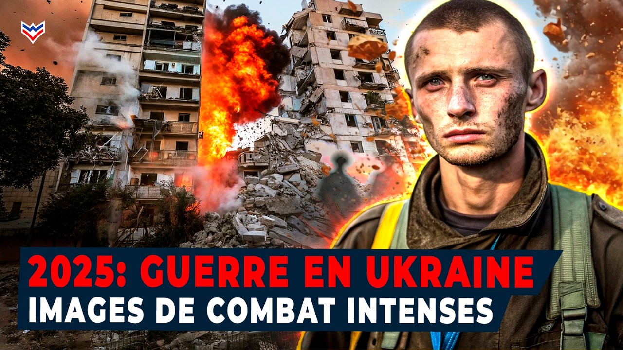GUERRE EN UKRAINE | Meilleures images de combat et moments sur le champ de bataille 2025