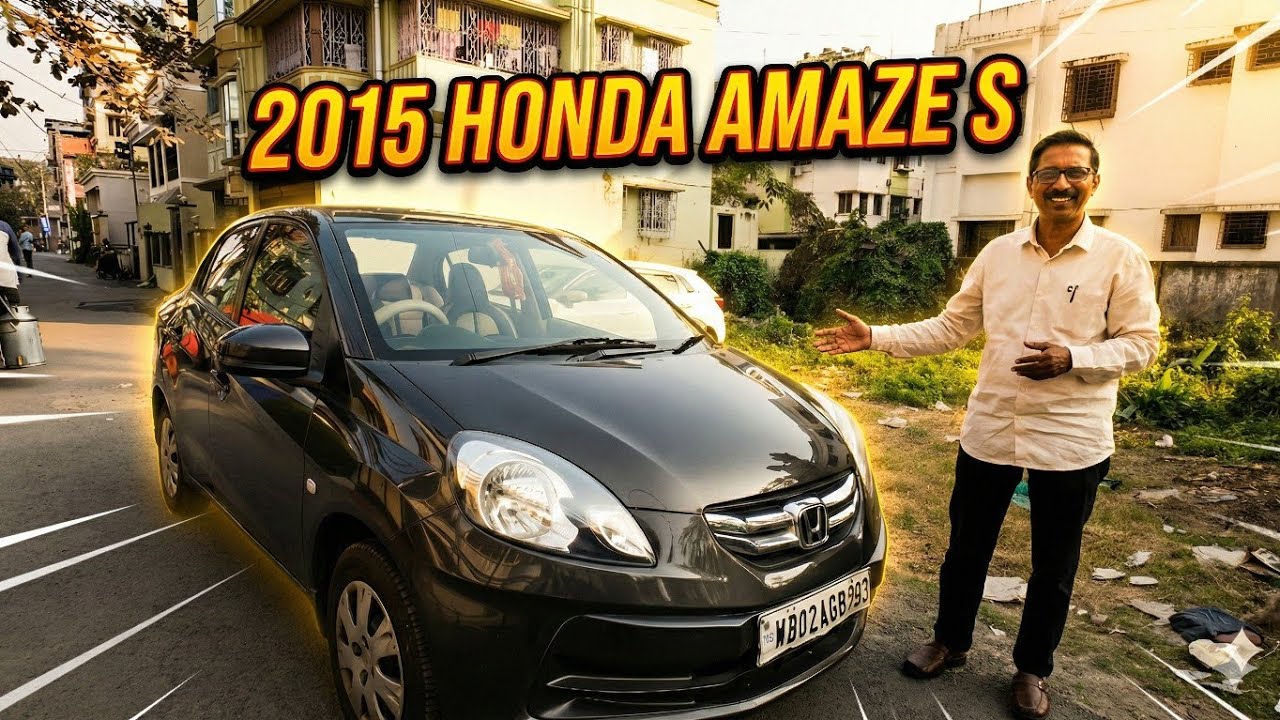 2015 Honda Amaze S Petrol 2nd Owner 35k Driven Original 