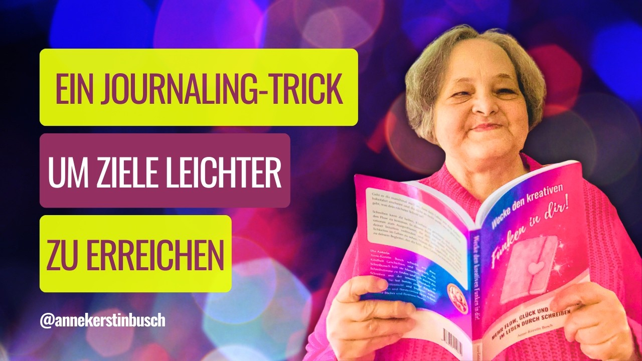 Ein Journaling-Trick, um Ziele leichter zu erreichen