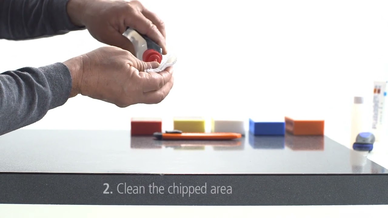 Repairing Chips Caesarstone Quartz Surfaces