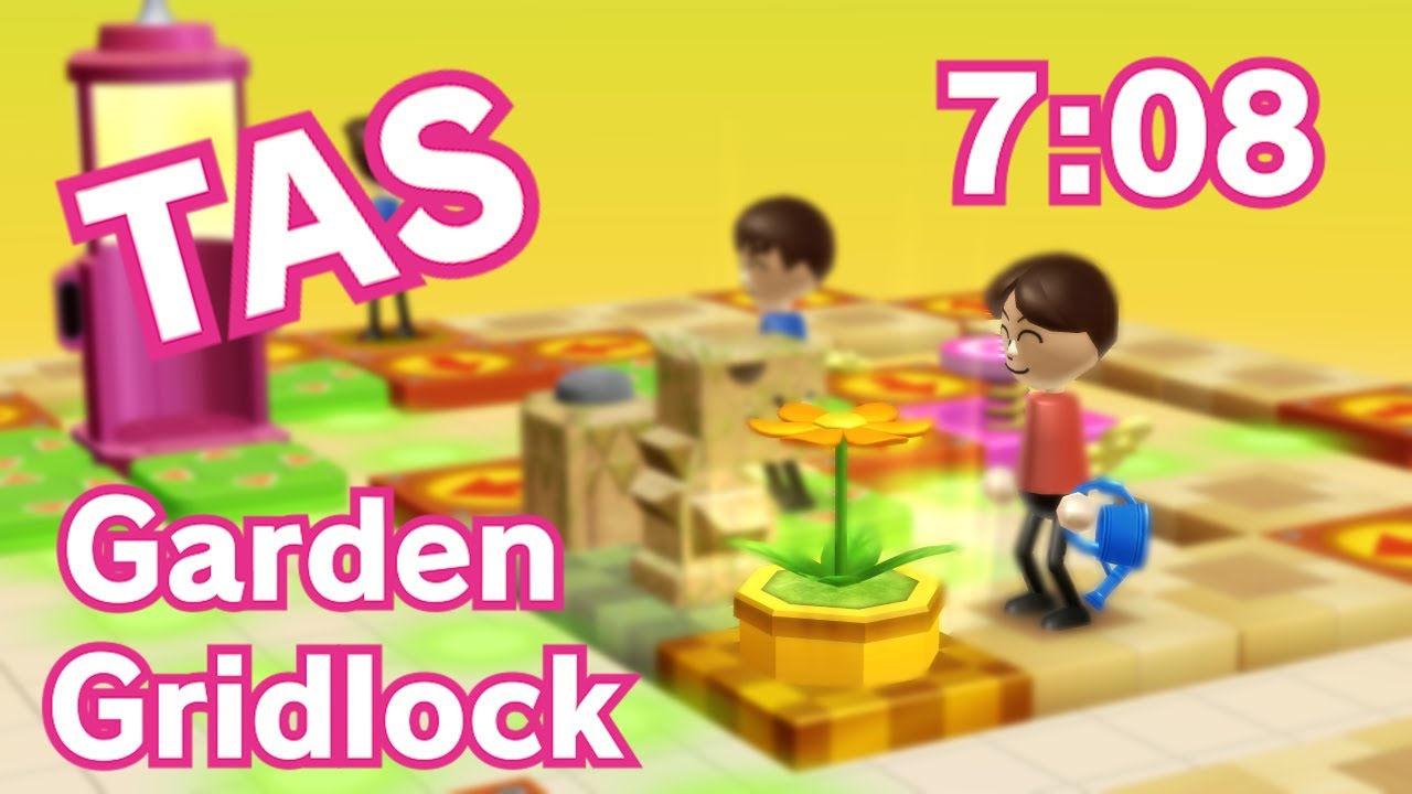 (TAS) Wii Party Garden Gridlock In 7:08