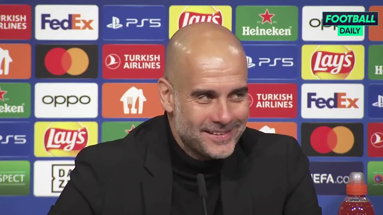 Pep Guardiola says the feeling is that if you beat Real Madrid, you will win the Champions League