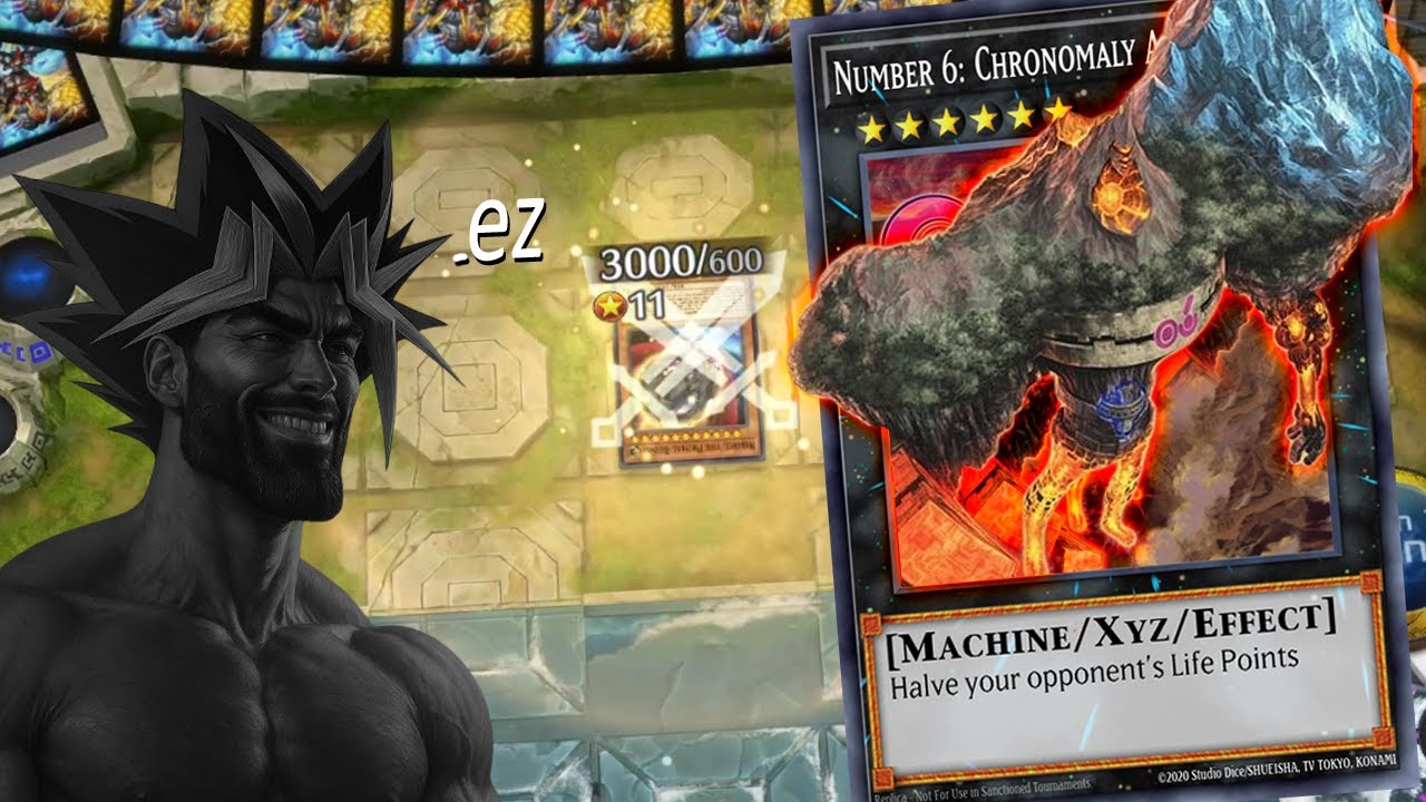 Even Maxx 'C' and Nibiru couldn’t withstand the Gigachad. Yugioh Master Duel
