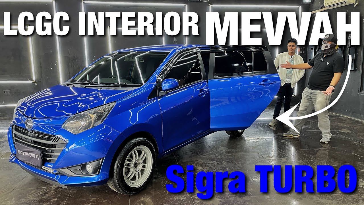 SIGRA TURBO MODIFIKASI INTERIOR MAHAL