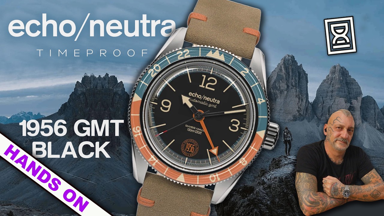 Echo Neutra 1956 GMT: sportivo, moderno e con un'anima vintage