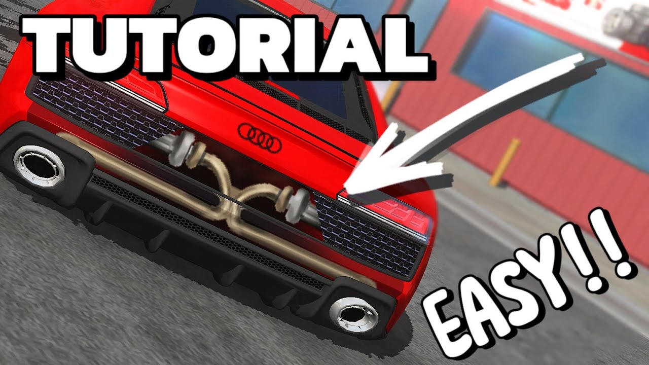 Как сделать Twin Turbo для Audi R8 (руководство по дизайну) в многопользовательском режиме Car Pa...