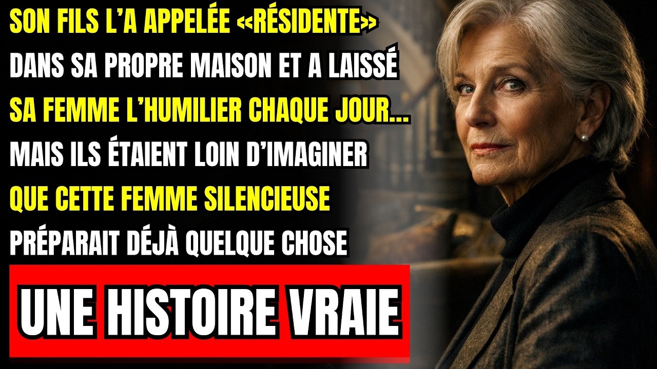 ILS ONT VOULU ME VOLER MON NOM ET MON ARGENT… MAIS LA MAISON M’APPARTENAIT