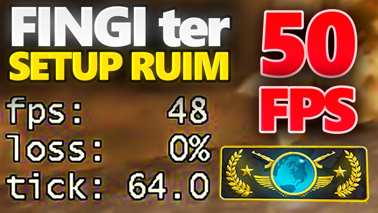 O TIME todo jogou com 50 FPS no GLOBAL - Desafio do PC FRACO