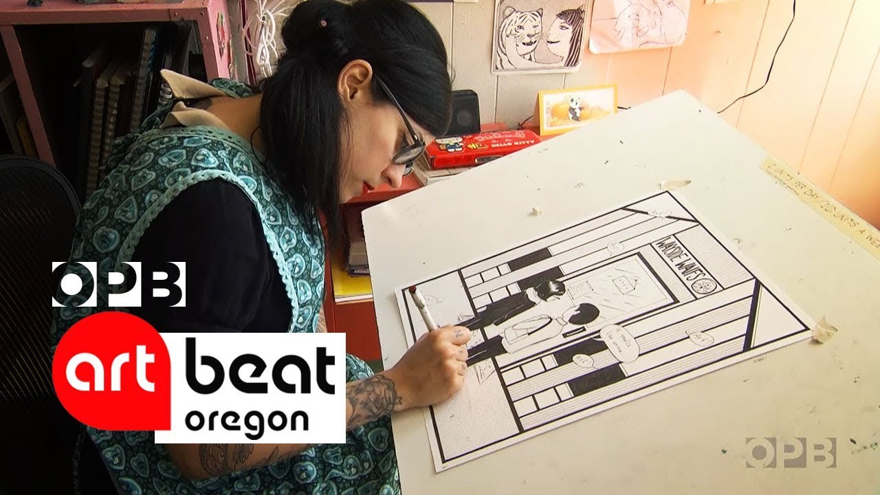 Drawing With Cartoonist Nicole Georges | Oregon Art Beat
