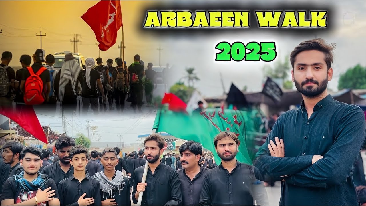 Arbaeen Walk 2025 | Rohri,Babarloi,Sukkur | Mashii | Paidal Karbala | Completed Vlog