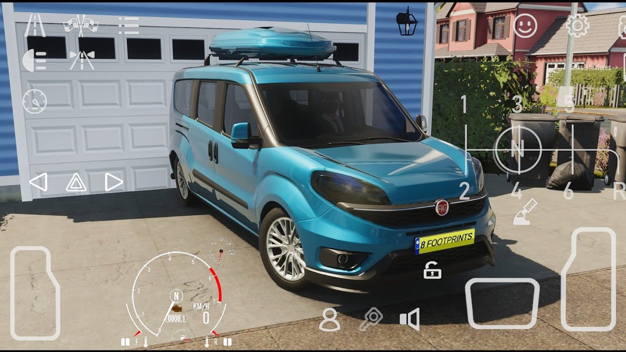 🚗Car Parking multiplayer 2 🛣️ ULTRA GRAPHICS🚦Fiat Doblò Manual Gearbox gameplay ✅
