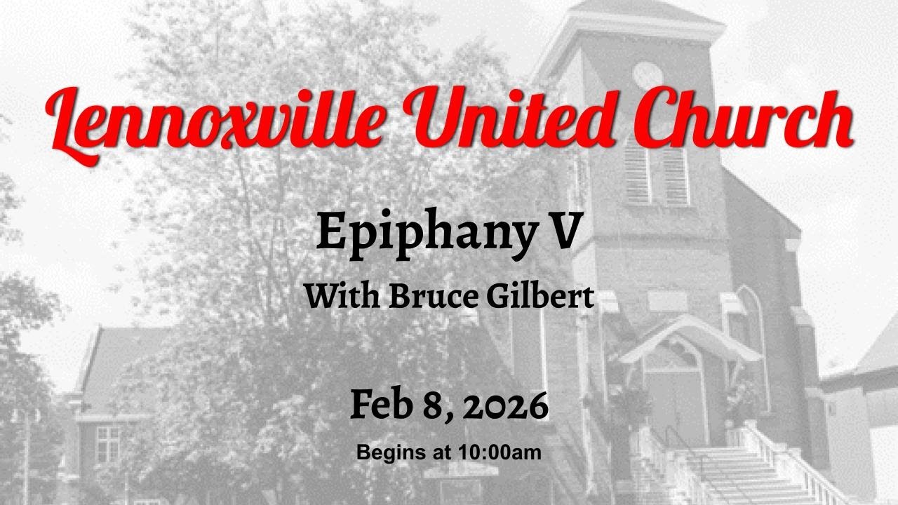 Epiphany V - Feb 8, 2026