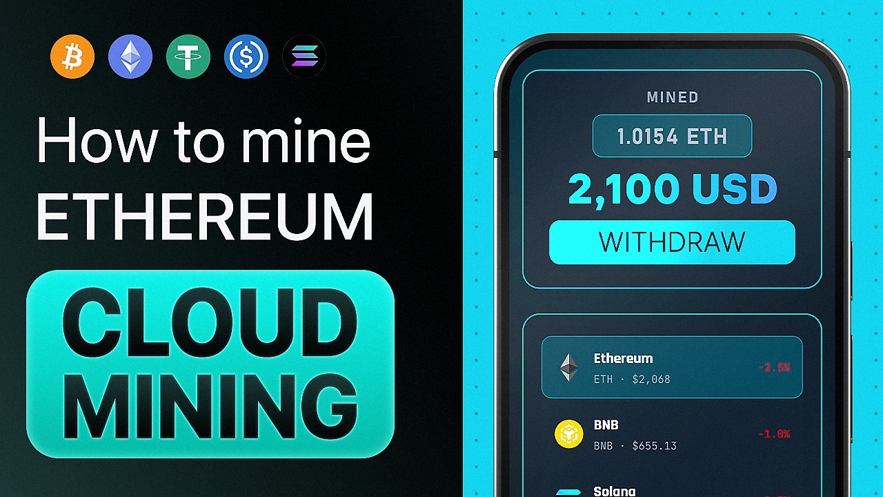 How to Mine Ethereum (ETH) with Cloud Mining on Smartphone in 2026