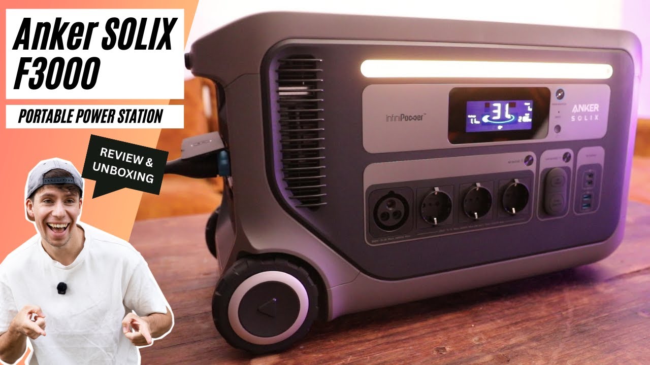 Anker SOLIX F3000 Portable Power Station [ Unboxing & Review ] TuToTV