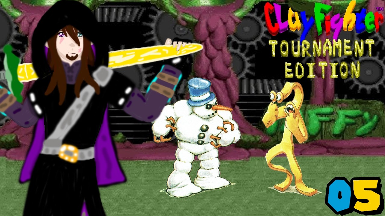 Snack 5 - Taffy Factory ~ Clayfighter: Tournament Edition (SNES)