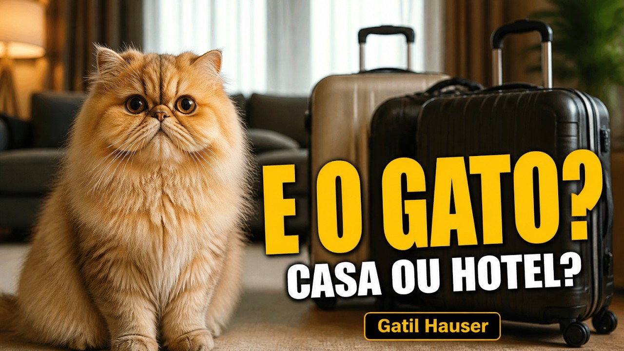 ONDE deixar o GATO quando precisar viajar - Gatil Hauser