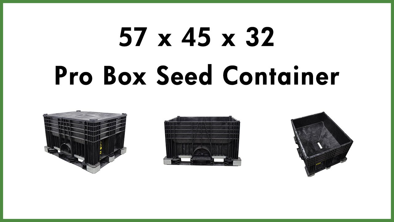 57 x 45 x 32 Hopper Bottom Container