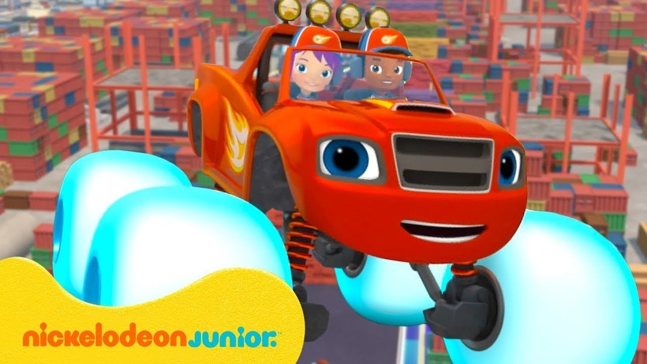 Blaze et les Monster Machines | Courses et transformations de Blaze ! 🚗💨 | Nickelodeon Jr. France